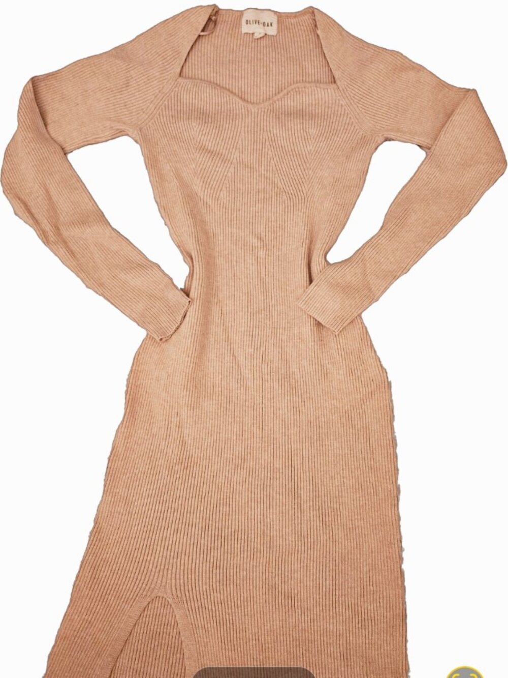 Olive + Oak Brand Sweater Midi Dress Size Small